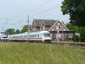 IC-Halt Bad Zwischenahn, Endpunkt der S-Bahn nach Bremen